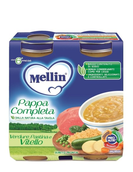 Pappa Completa Verdura Vitello 2x250g
